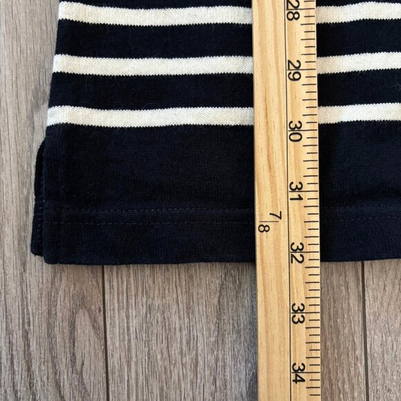 Anthropologie Allihop Navy and White Striped Knit Sailor Mini Dress Size XS - Picture 8 of 12